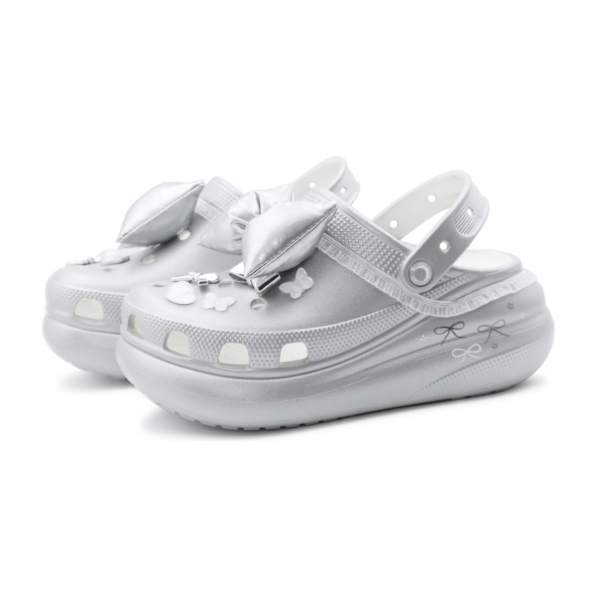 Crocs Classic Clog Silver White