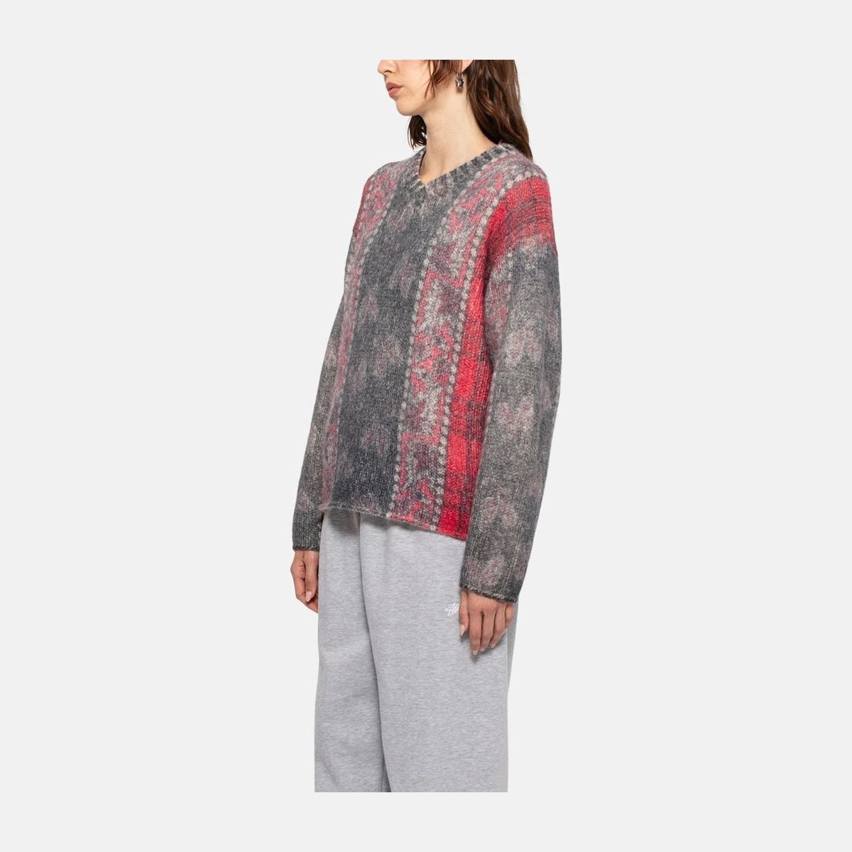 Stussy Paisley V-Neck Sweater