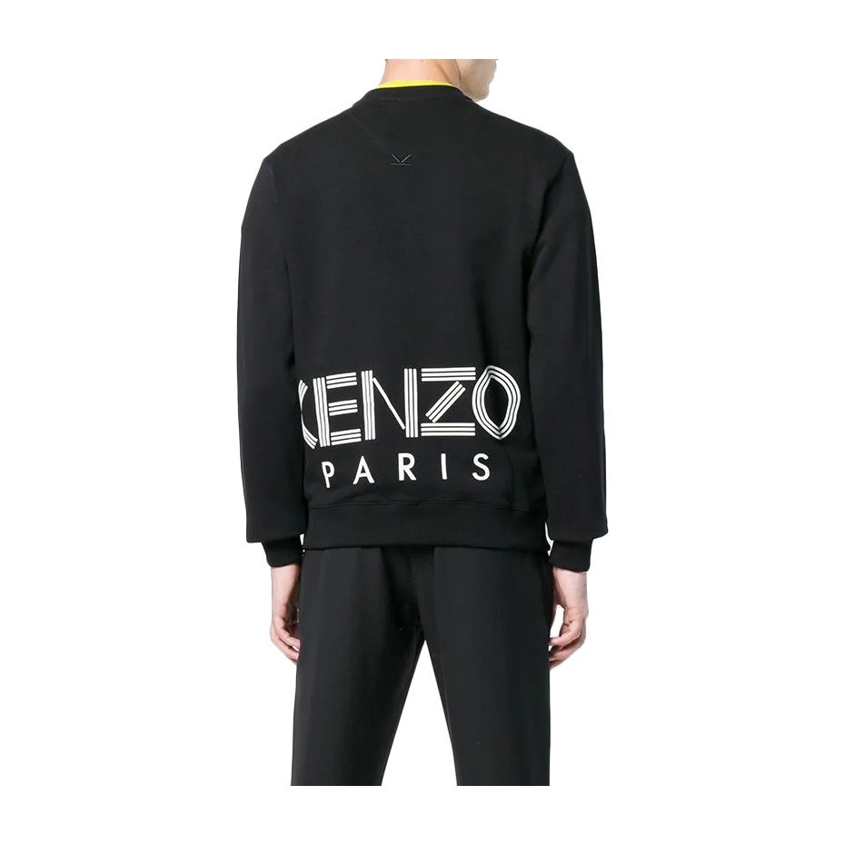 KENZO SS21 Logo Sweatshirt Black