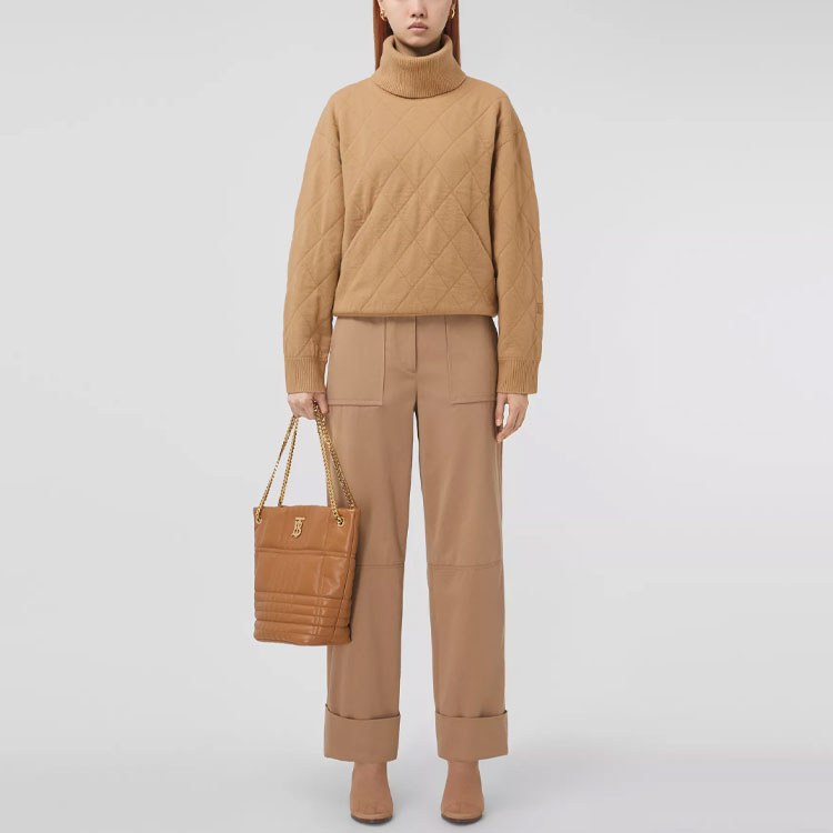 Burberry FW21 Quilted Wool Sweater