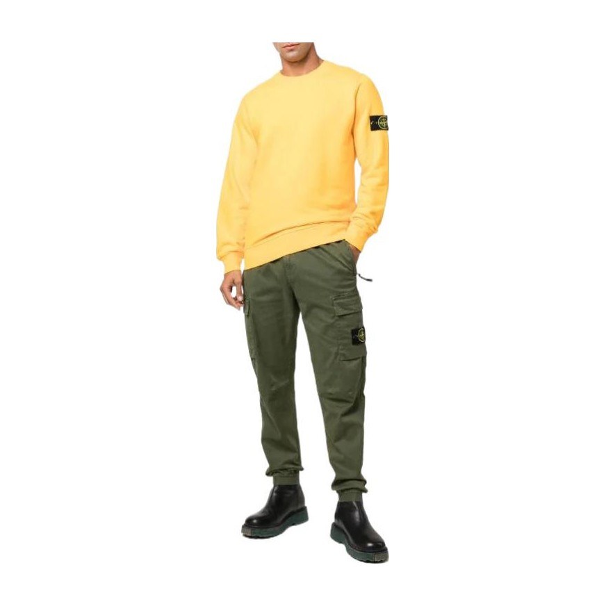 Stone Island FW22 Yellow Sweatshirt