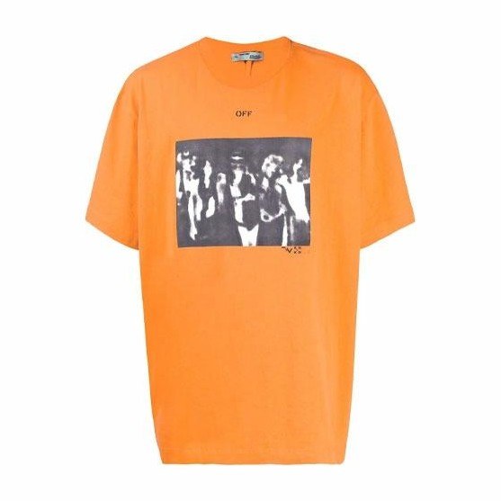 OFF-WHITE SS20 Orange Tee