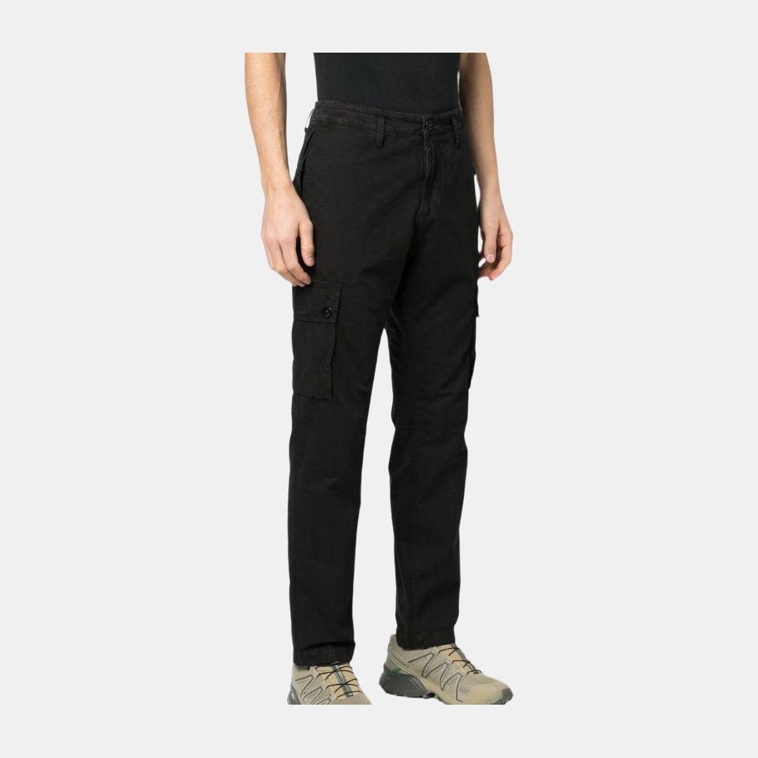 Stone Island SS23 Black Cargo Pants