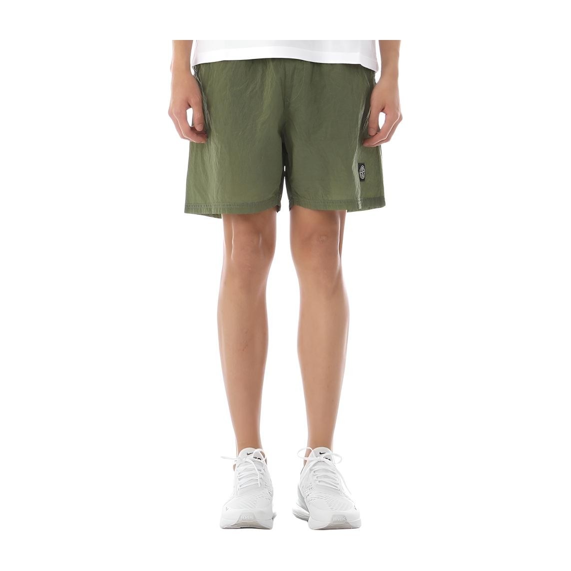 Stone Island Metal Nylon Shorts Green