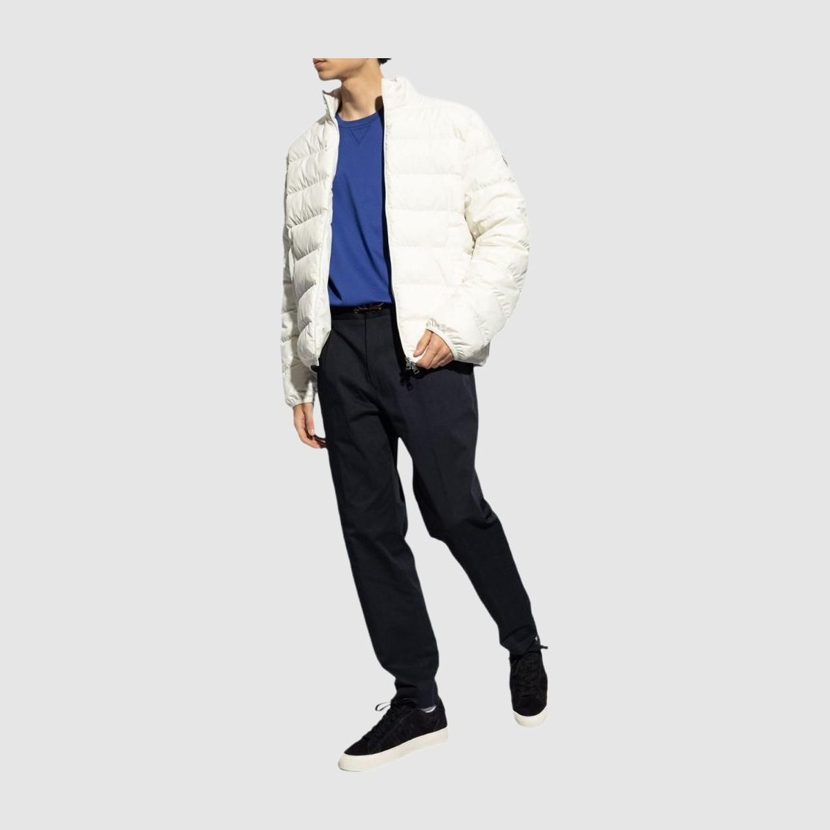 Moncler Short Down Jacket White