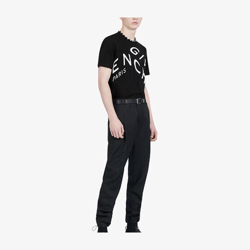 Givenchy Slim Embroidered T-Shirt Black