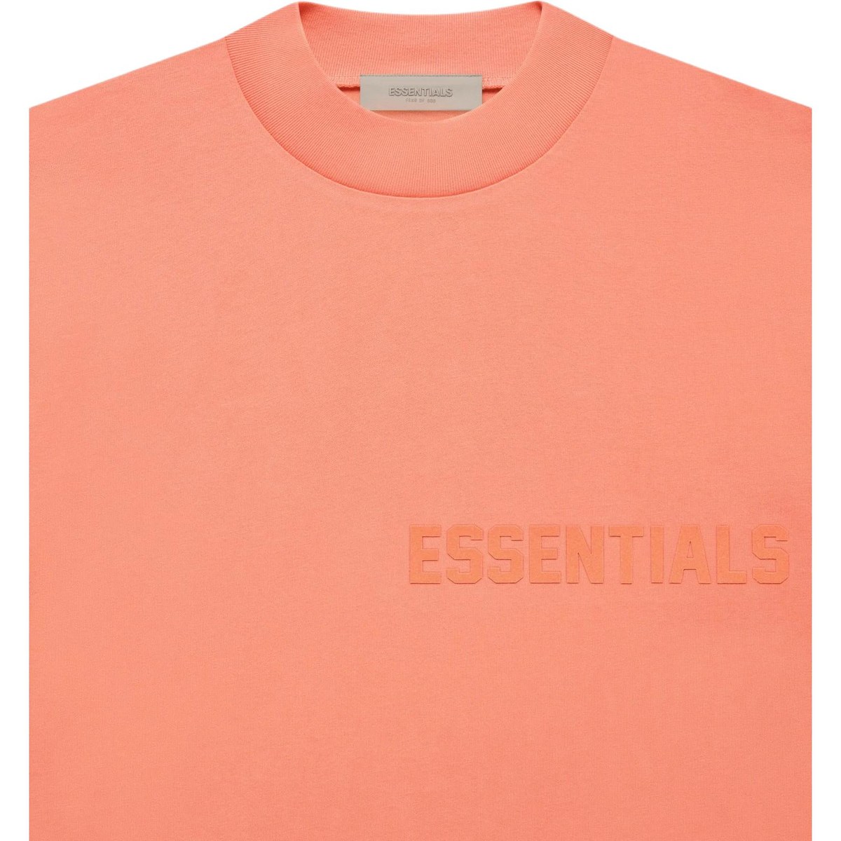Fear of God Essentials FW22 Ss Tee Coral