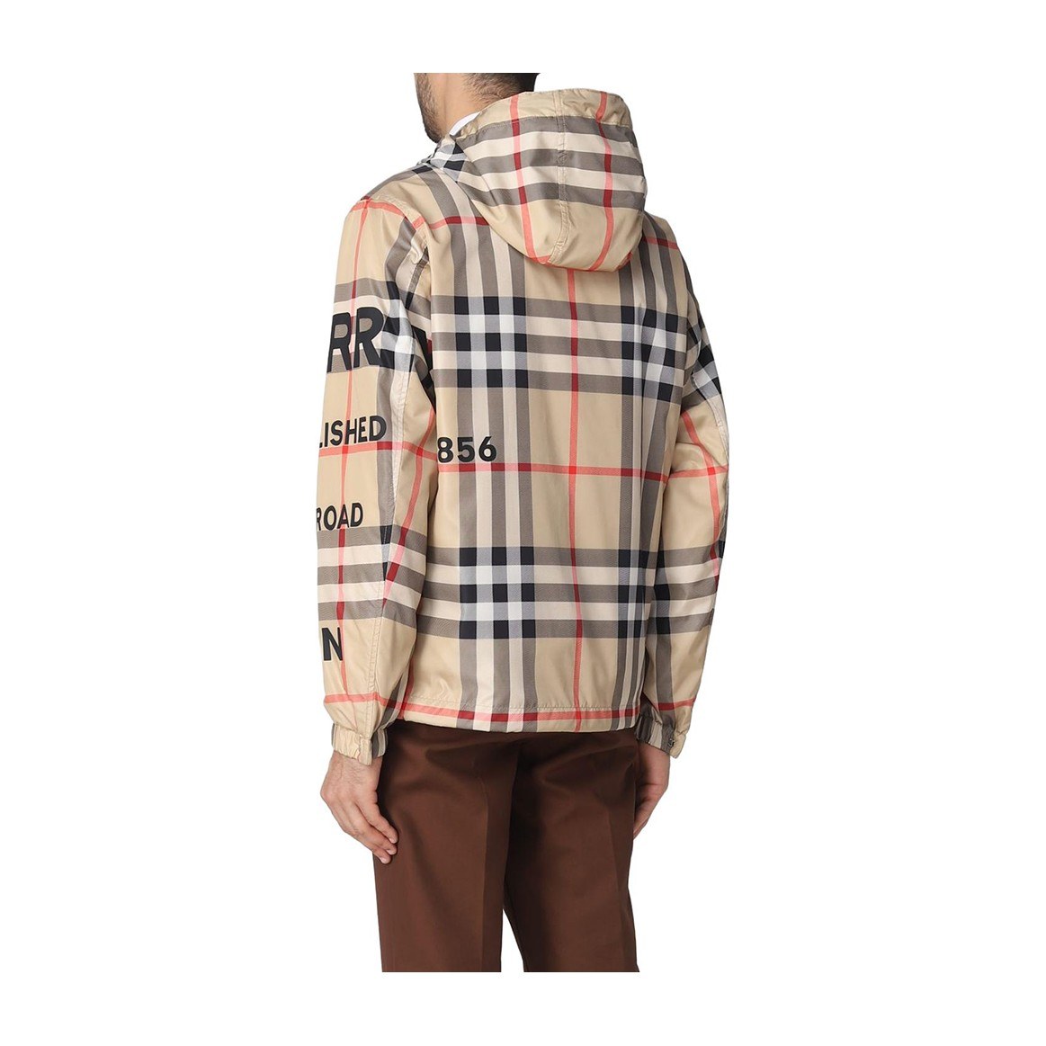 Burberry Logo Hoodie Jacket