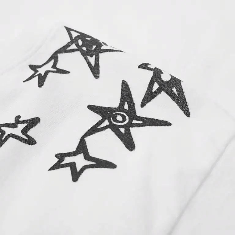Valentino Star Graffiti T-Shirt White