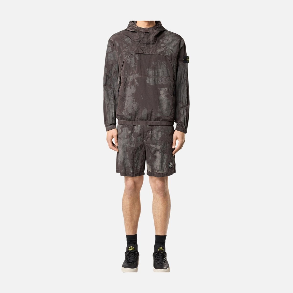 Stone Island Camo Hooded Jacket