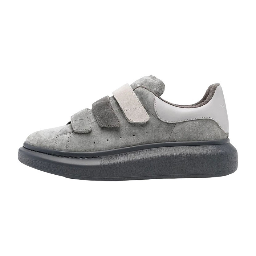 Alexander McQueen Low Top Velcro Grey