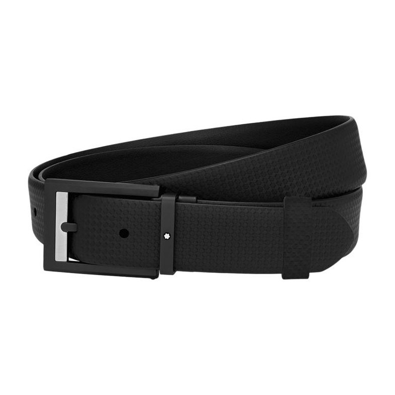 Montblanc Leather Belt Black