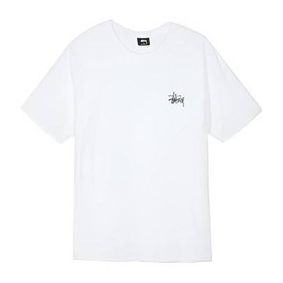 Stussy Classic Print T-Shirt White