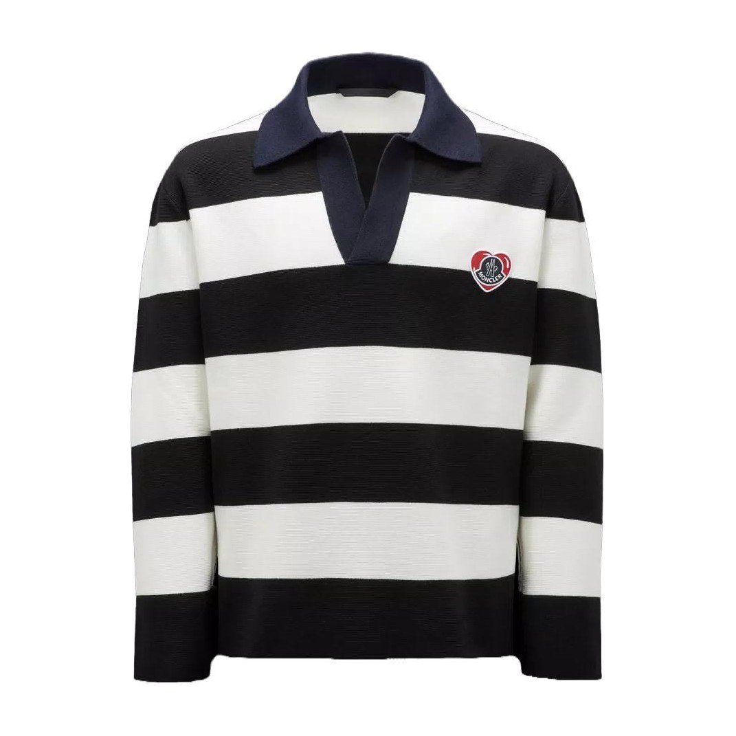 Moncler Moncoeur Knit Polo Shirt