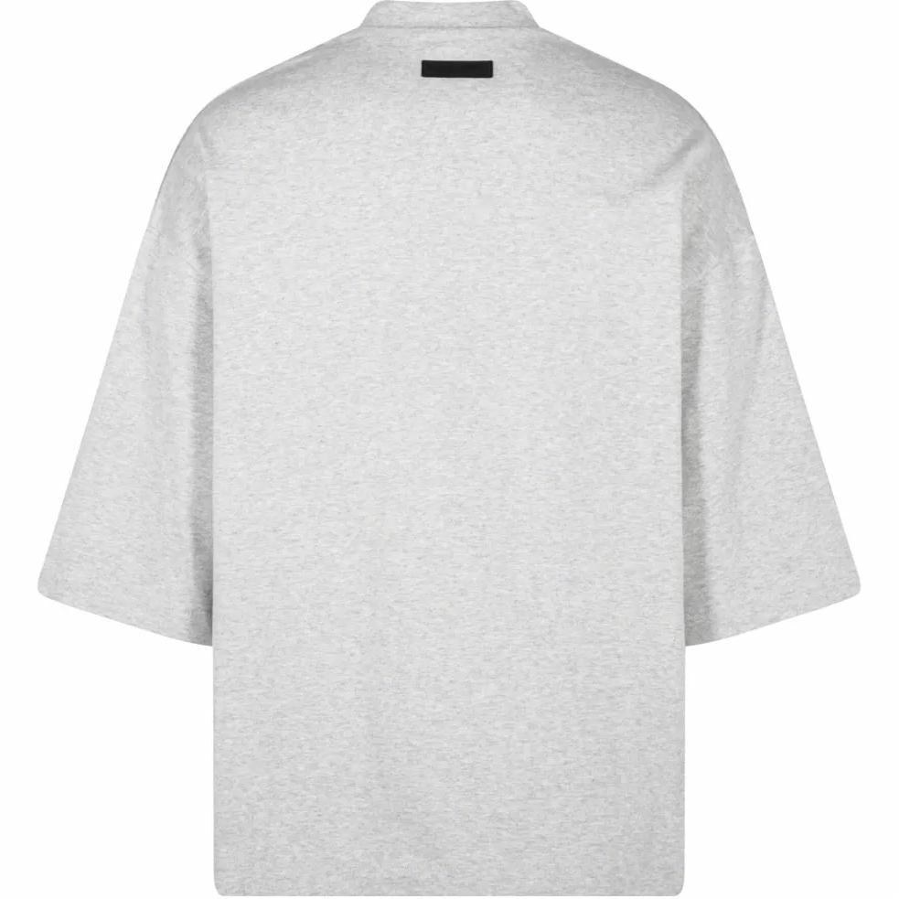 Fear of God Essentials Football Tee Light Heather Grey