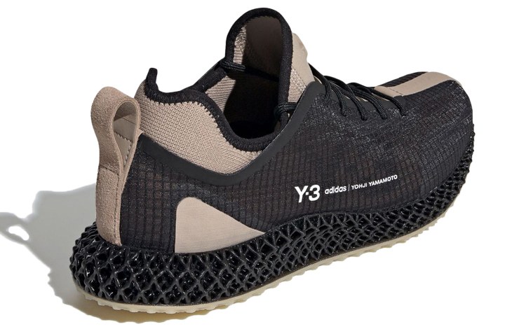 Y-3 4D Runner Black Brown