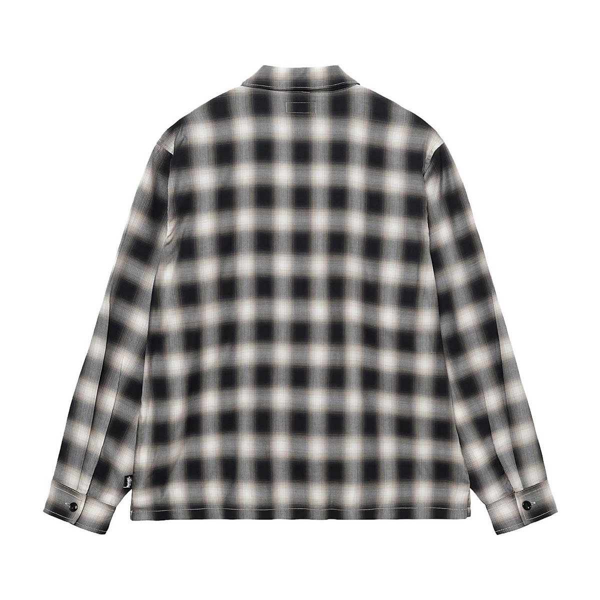 Stussy Eddie Plaid Zip Shirt