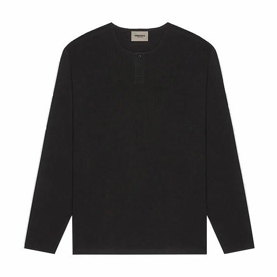 Fear of God Essentials Thermal Long Sleeve Black