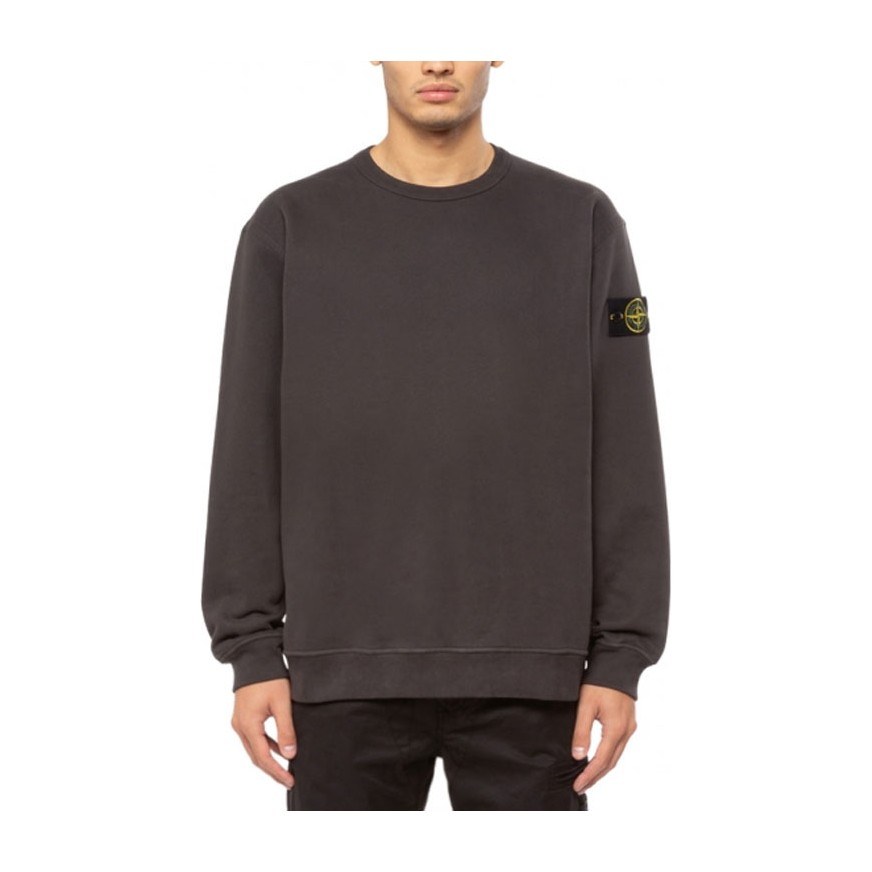 Stone Island FW22 Crewneck Sweatshirt Charcoal