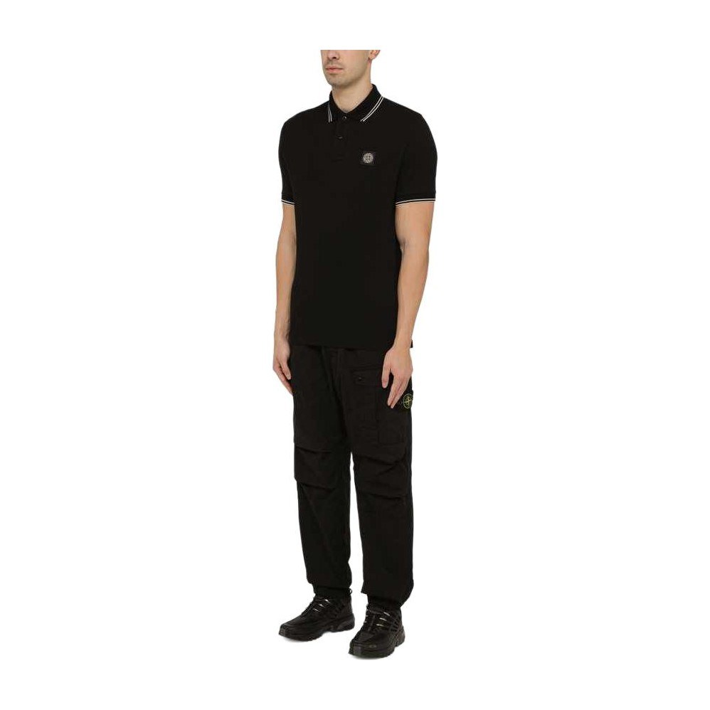 Stone Island Polo Shirt Black