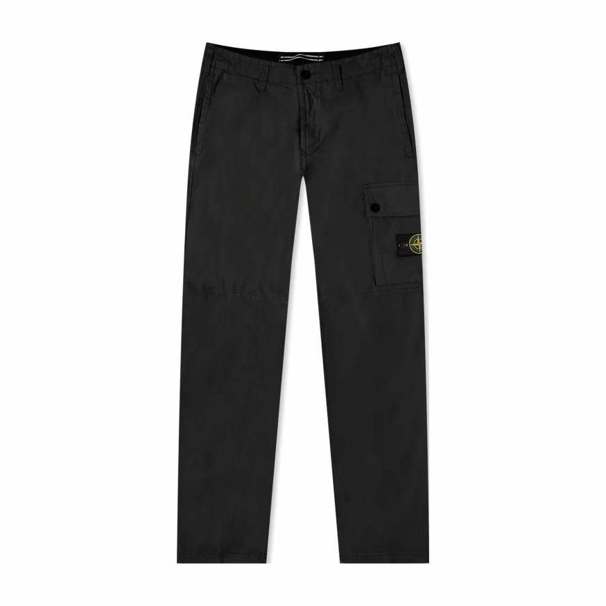 Stone Island SS23 Black Cargo Pants