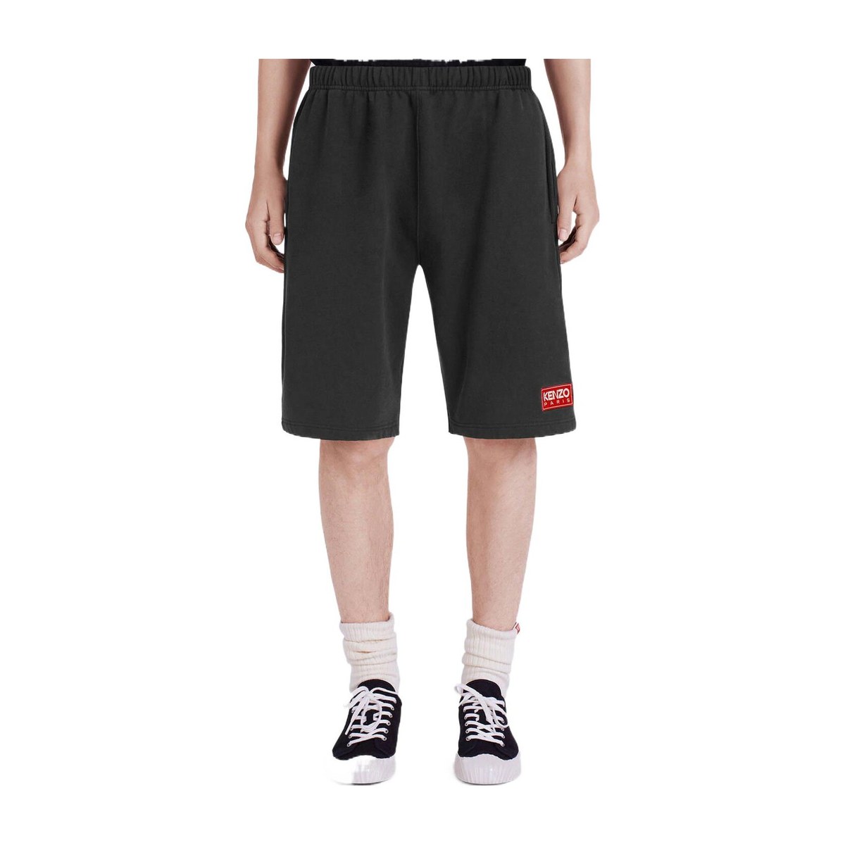 KENZO Logo Elastic Waist Shorts