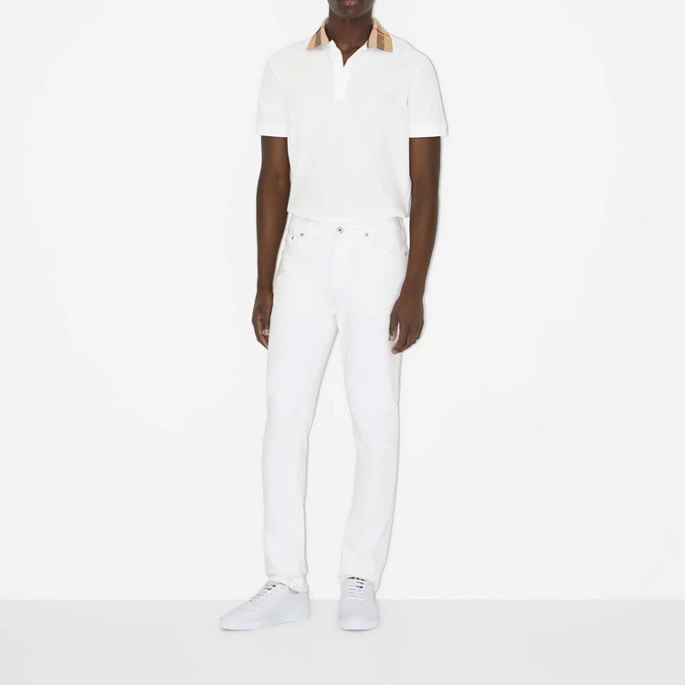 Burberry Polo Shirt White