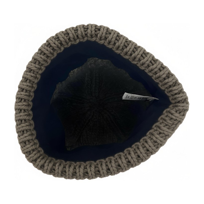Stussy Cable Knit Beanie Brown