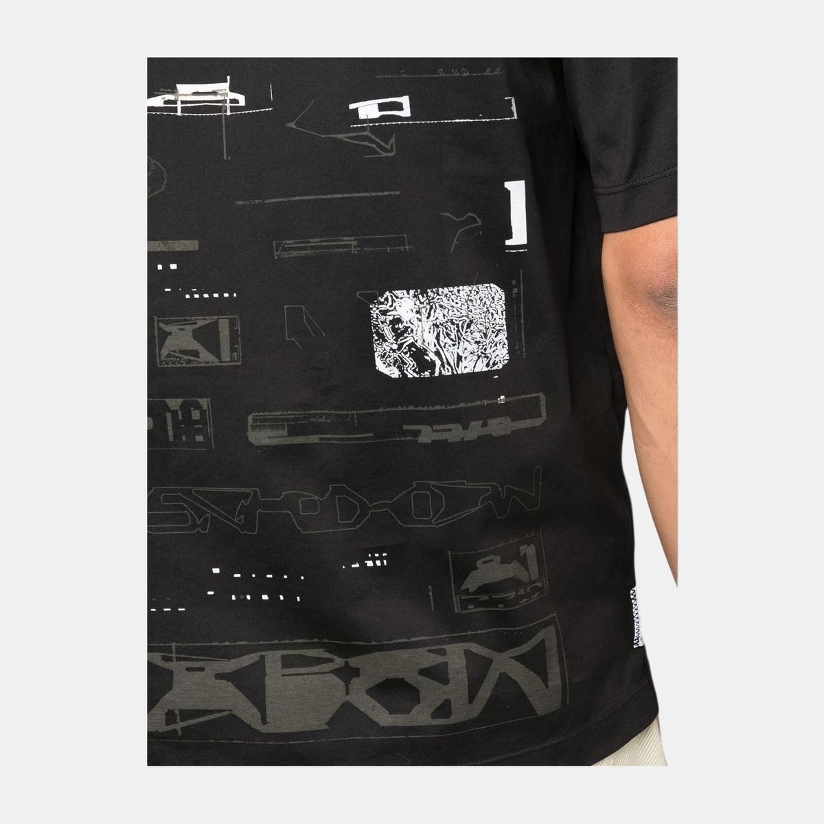 Stone Island Shadow Project Black T-Shirt