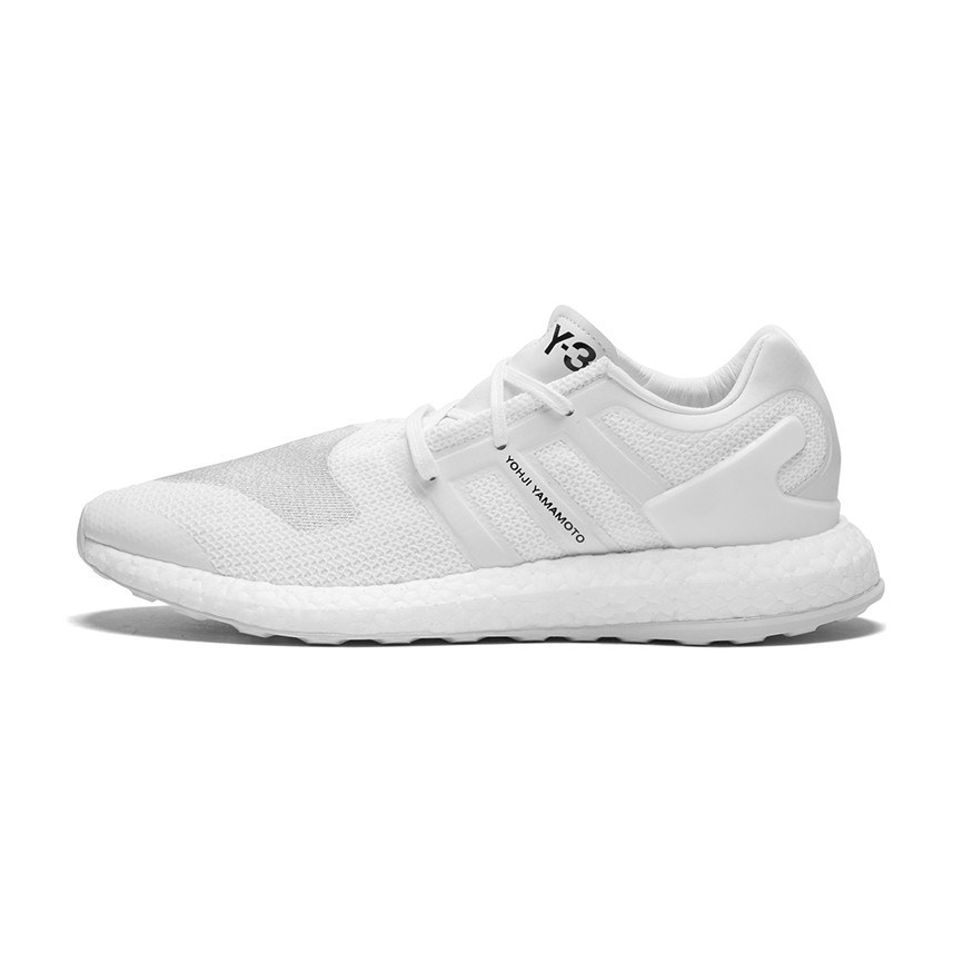 Y-3 Pure Boost Triple Low White
