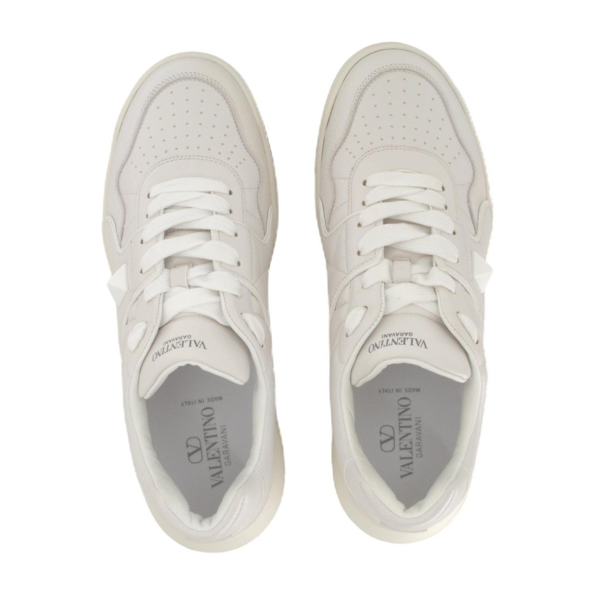 Valentino One Stud White