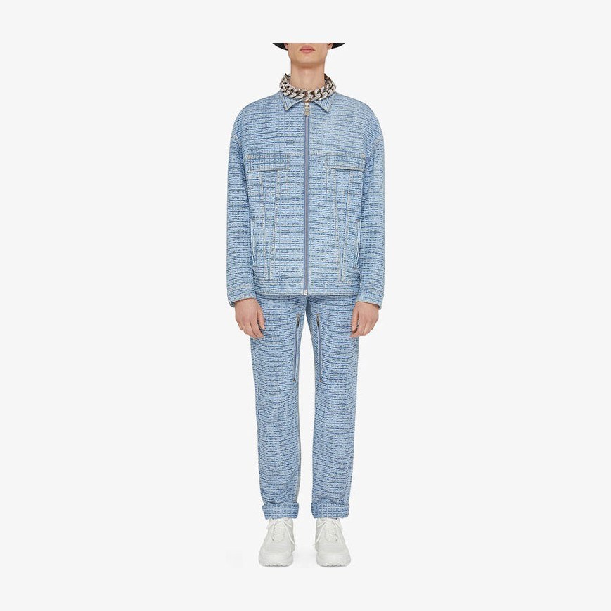 Givenchy Logo Jacquard Jeans