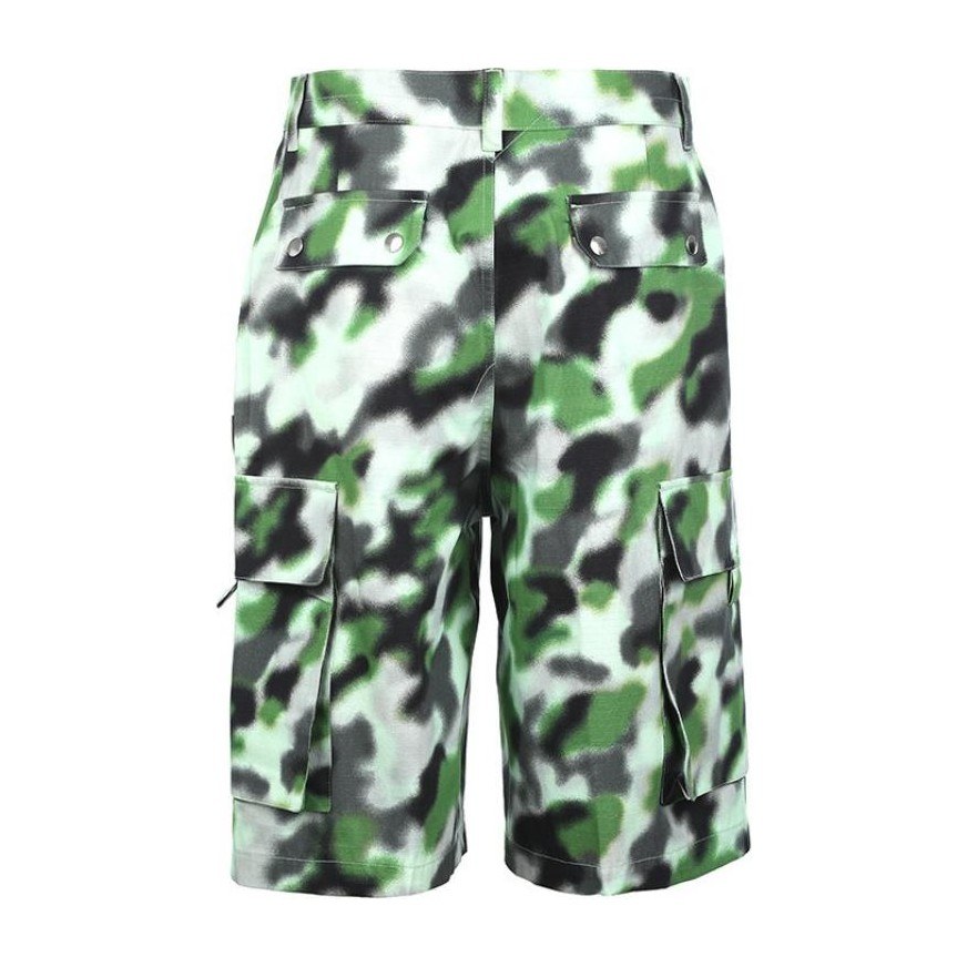 KENZO Camo Print Shorts