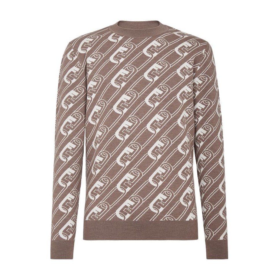 Fendi FW22 Brown Sweater