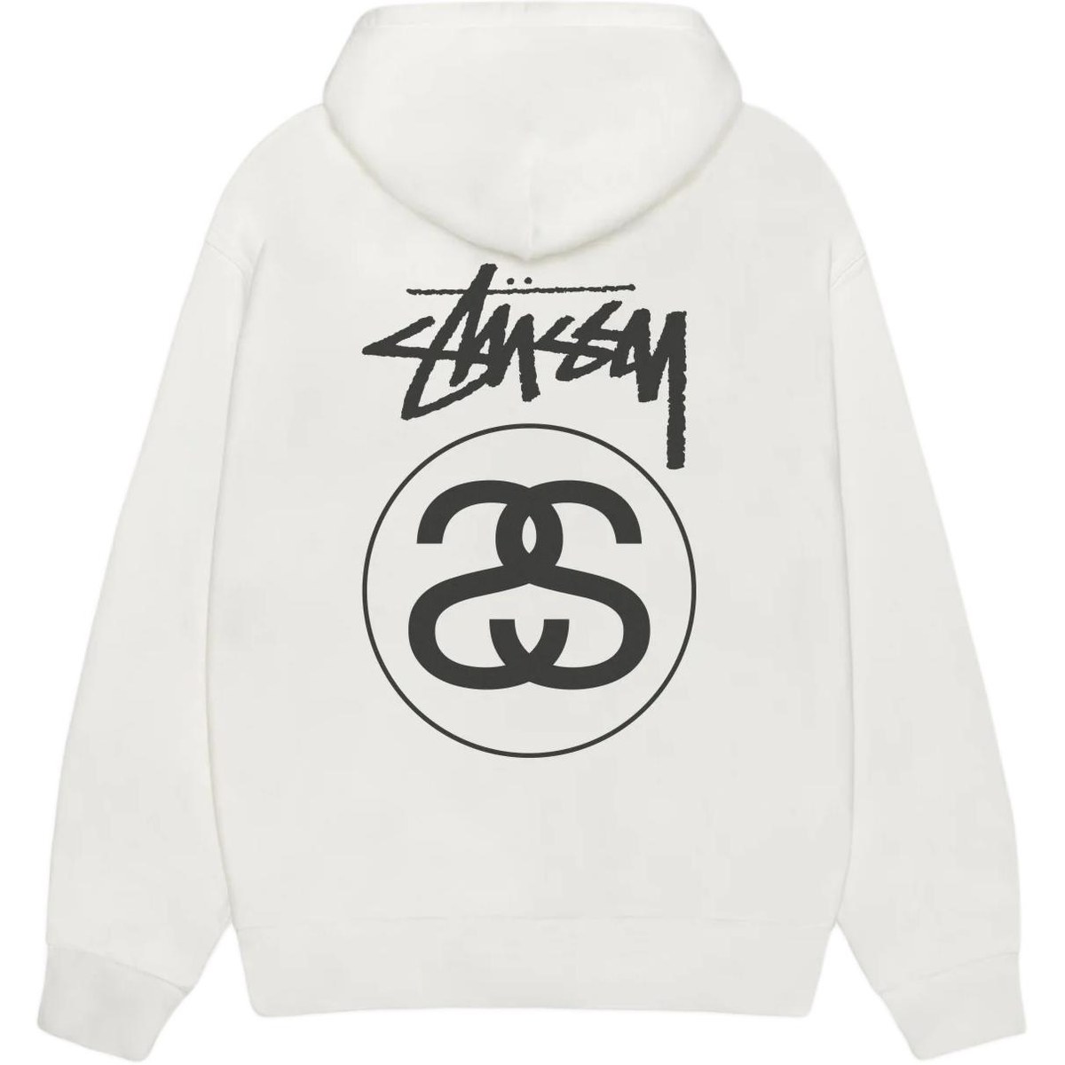Stussy FW25 Stock Link Zip Hoodie Pigment Dyed