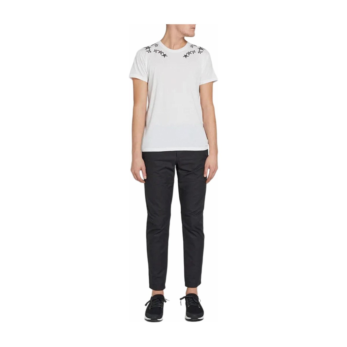 Valentino Star Graffiti T-Shirt White