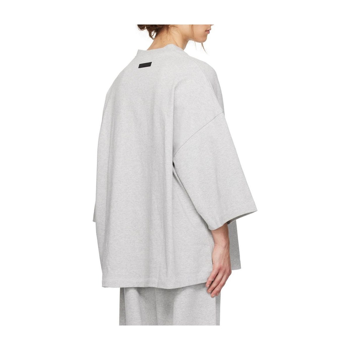 Fear of God Essentials Football Tee Light Heather Grey