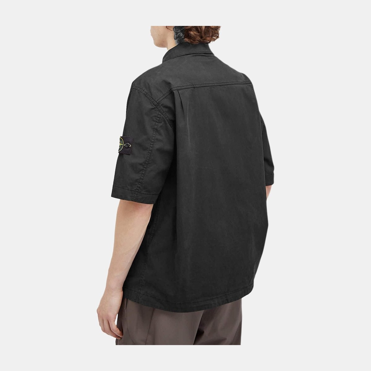 Stone Island FW24 Black Short Sleeve Shirt