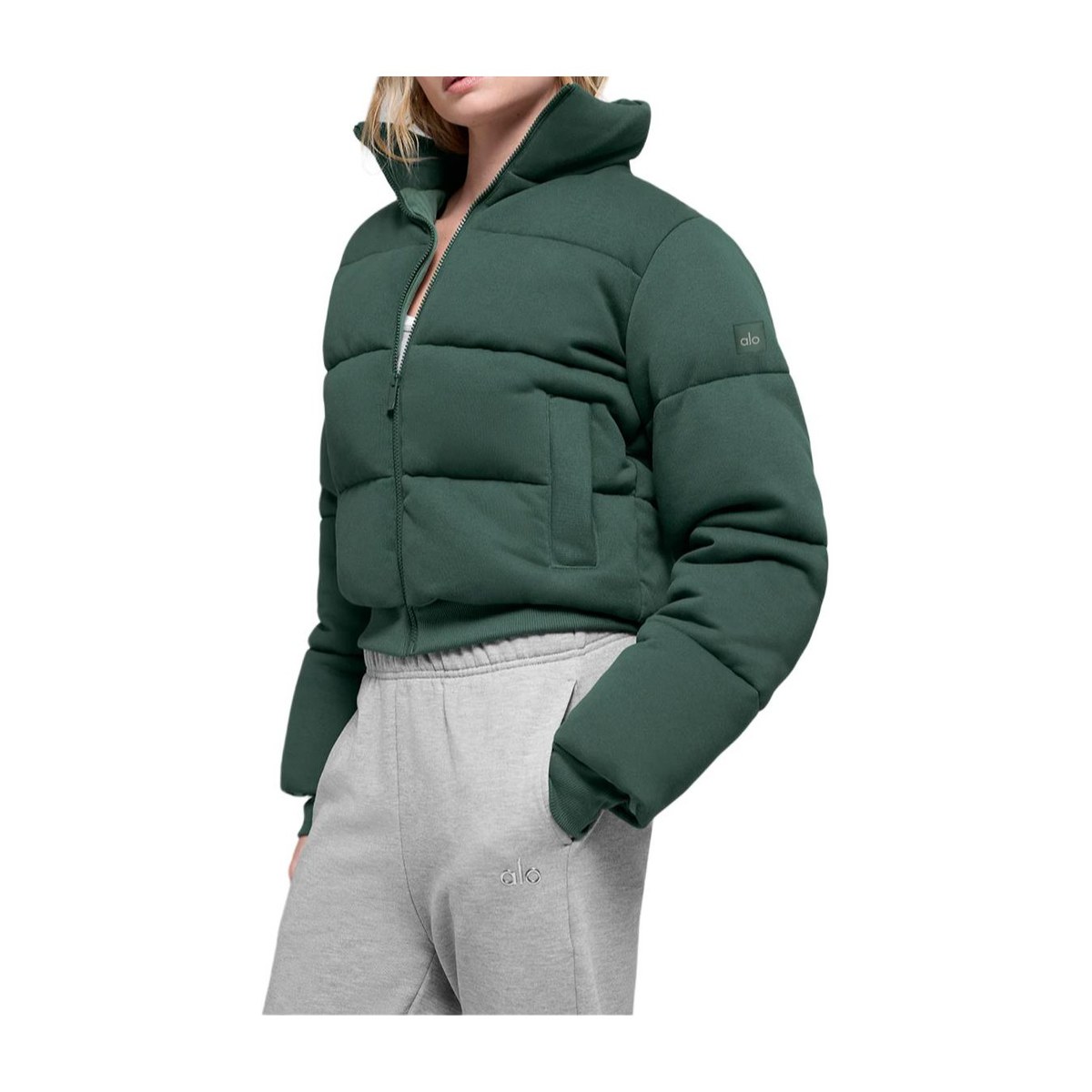 alo yoga Puffer Sweatshirt