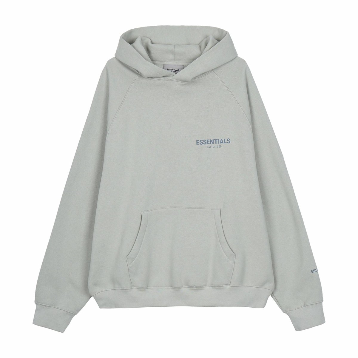 Fear of God Essentials Pullover Hoodie Green Concrete