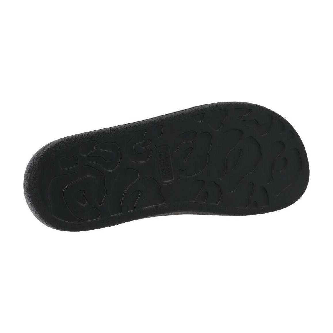 Alexander McQueen Hybrid Rubber Slide Sandals Black