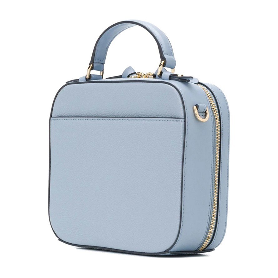 MICHAEL KORS Jet Set Medium Logo Tote Light Blue