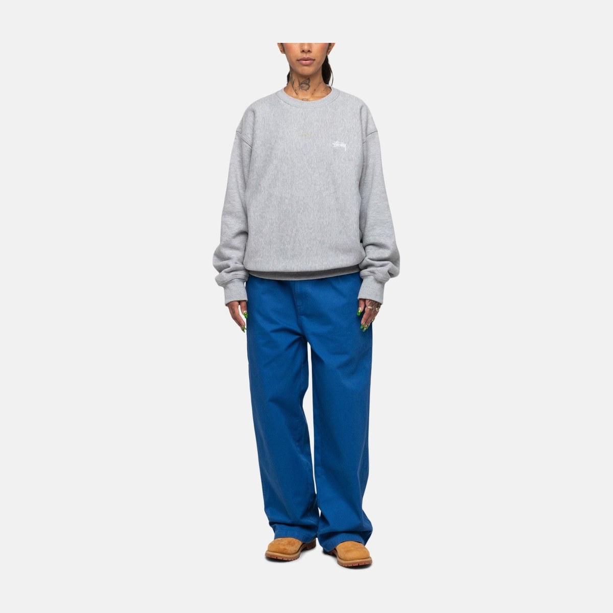 Stussy Embroidered Crewneck Sweatshirt