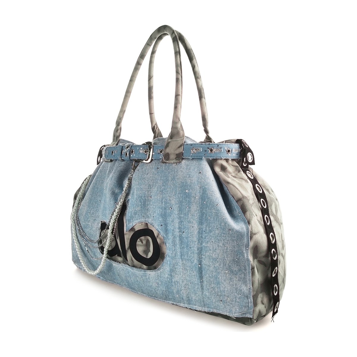 alo yoga TCO Galaxy Denim Tote Bag
