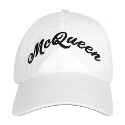 Alexander McQueen Baseball Cap White