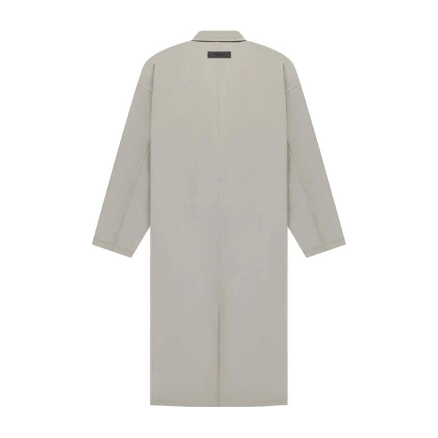 Fear of God Essentials Long Coat Smoke