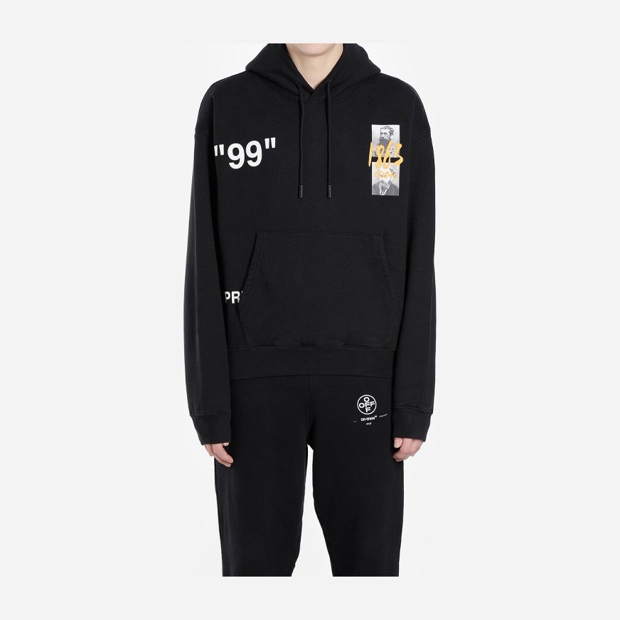 OFF-WHITE Hoodie Black
