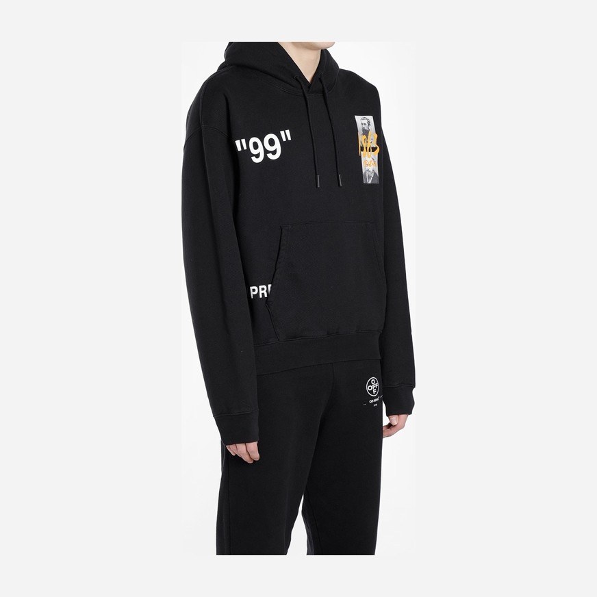 OFF-WHITE Hoodie Black