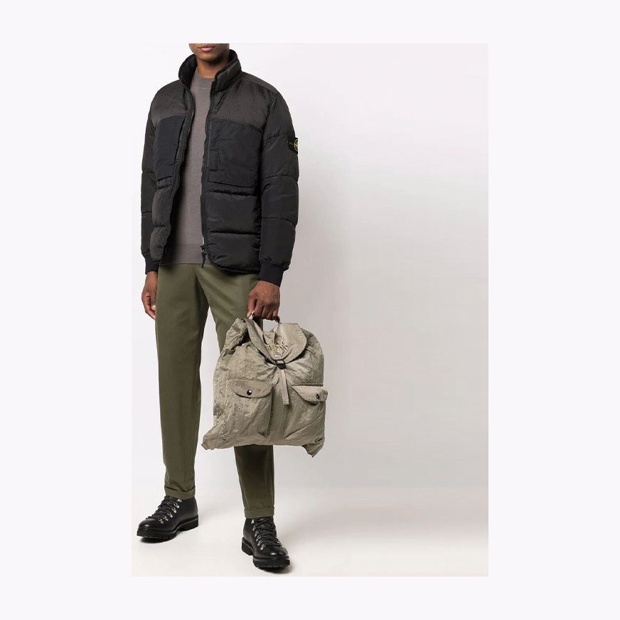 Stone Island Down Jacket Black