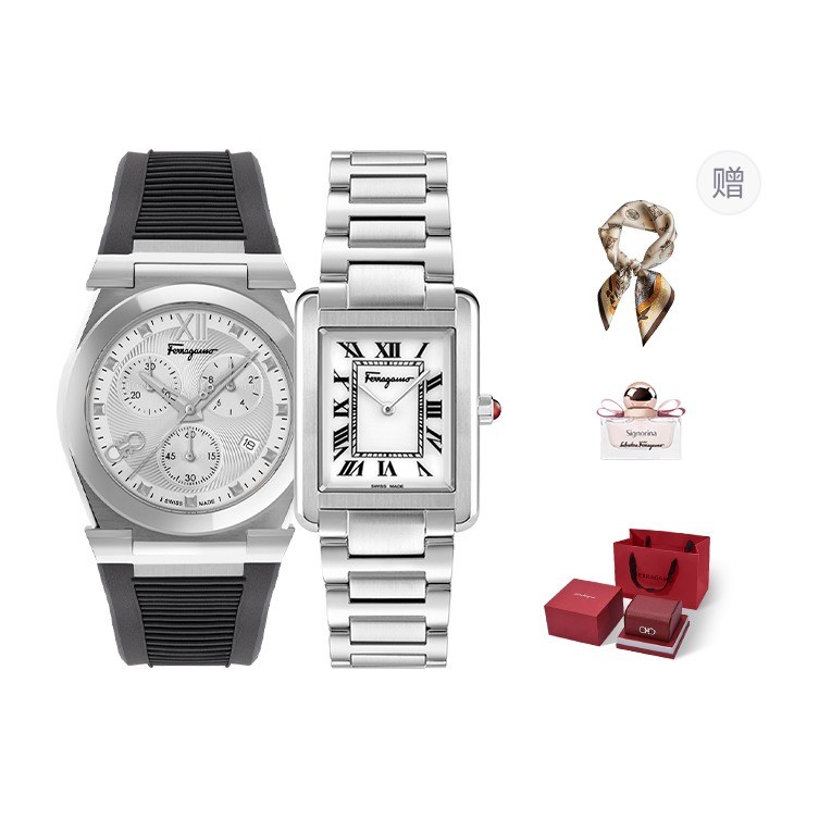FERRAGAMO 44mm FIJ060017+SFAT01622